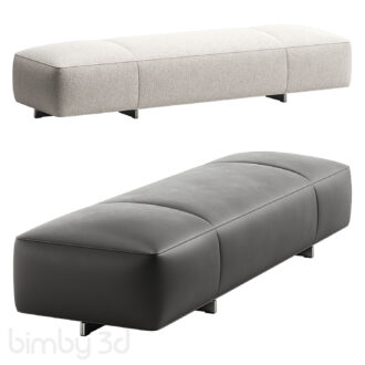 Yves Bench 2 by Minotti