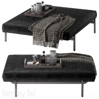 ottoman Minotti Superquadra N3