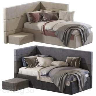Bed BOISERIE SET Twils