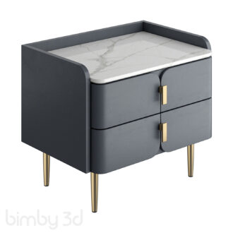 B Light luxury bedside table 2