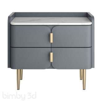 B Light luxury bedside table 3