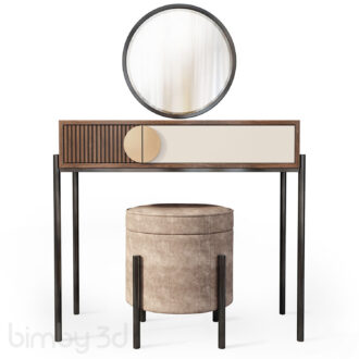 Dressing table Bergamo Wooden Kors