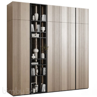 B Modular wardrobe in a modern minimalist style 2