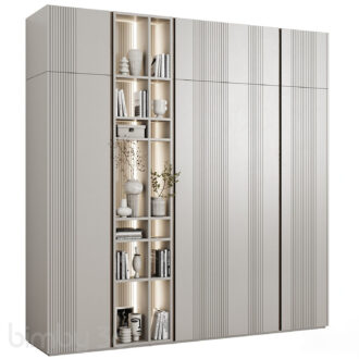 B Modular wardrobe in a modern minimalist style 3