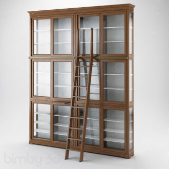 Shelving library MORELATO Biedermeier