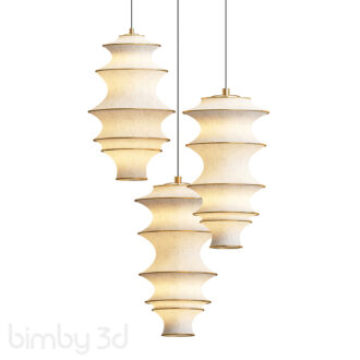 Wabi Sabi Pendant light triple