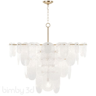 Black Rooster Decor Alpert Chandelier