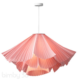 Coral Pleats Pendant Lamp