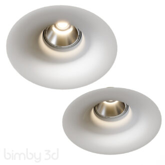 Gypsum fade lamp