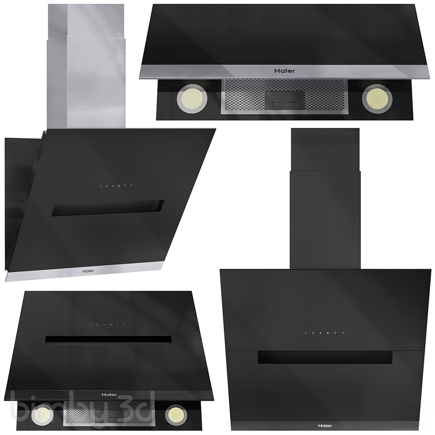 Haier Appliance Collection Set 01 4 Haier Appliance Collection Set 01 - Image 4