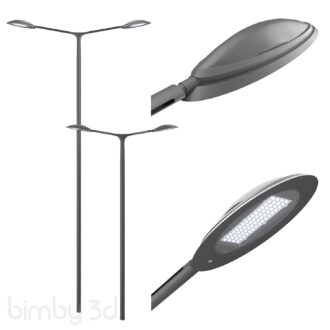 TECHNILUM SEMILLON Light Pole double sided