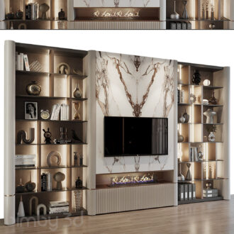 TV shelf 072
