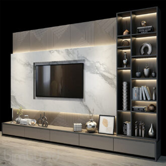 TV shelf 133 5 B TV shelf 133 2