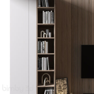 B TV wall set 0874 3