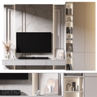 TV wall set 092