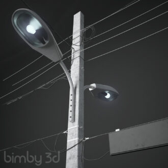Urban environment street light