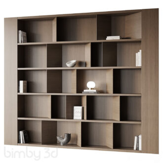 Wooden Shelf 03